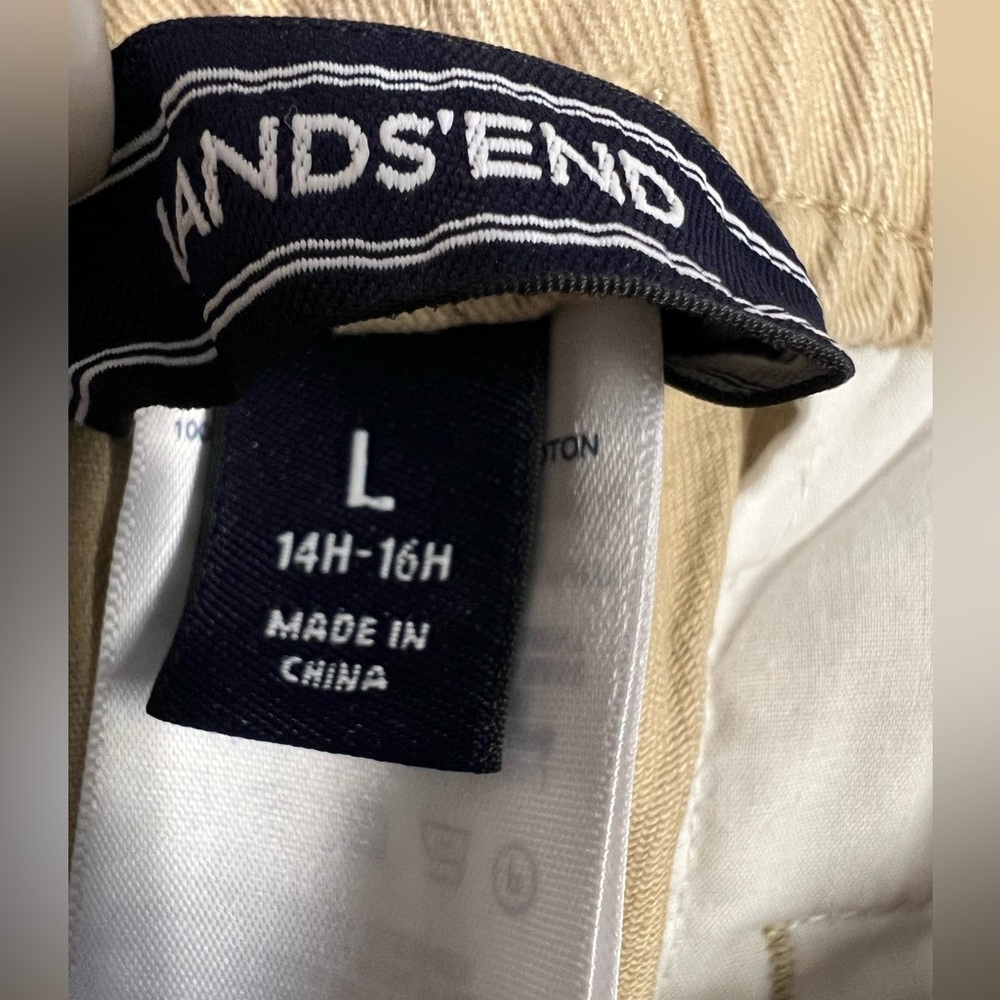 Men’s Land’s End Khaki Shorts Size Large - Picture 7 of 7